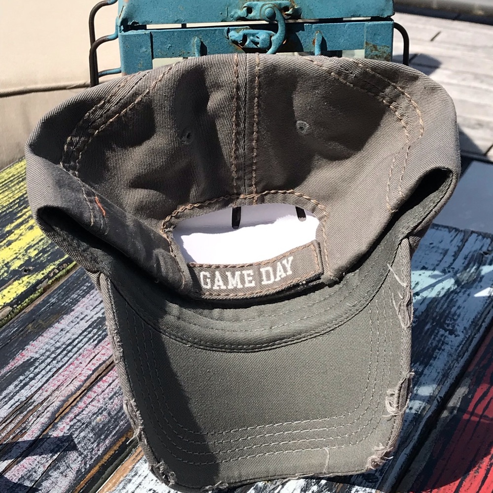 Only 1 Left! 🧢It’s Game Day Y’all Distressed Cap - Picture 2 of 7
